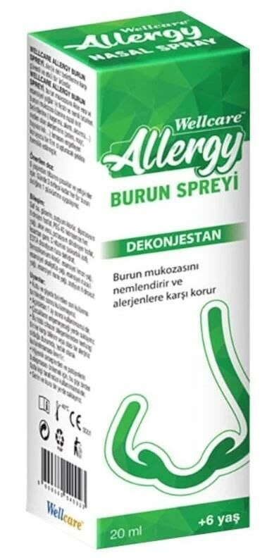 Wellcare Allergy Nasal Spray 20 ml