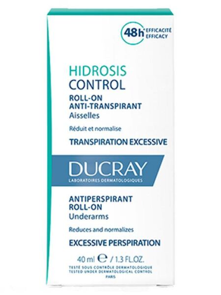 Ducray Hidrosis Control Roll On 40ml | Koltuk Altı Terleme Önleyici Roll-On