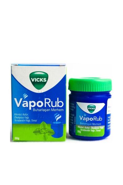 Vicks Vaporub Buharlaşan Merhem 38 gr