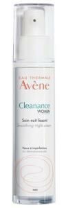 Avene Cleanance Women Smoothing Night Cream 30ml | Gece Bakım Kremi