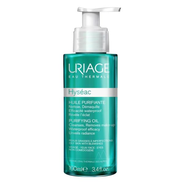 Uriage Hyseac Purifying Oil 100 ml | Karma Yağlı Ciltler için Temizleme Yağı