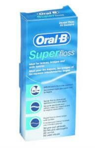 Oral-B Super Floss 50 Adet Diş İpi