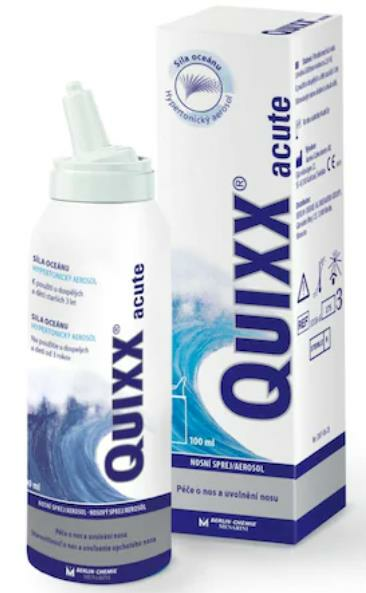Menarini Quixx Acute Hipertonik Burun Spreyi 100ml