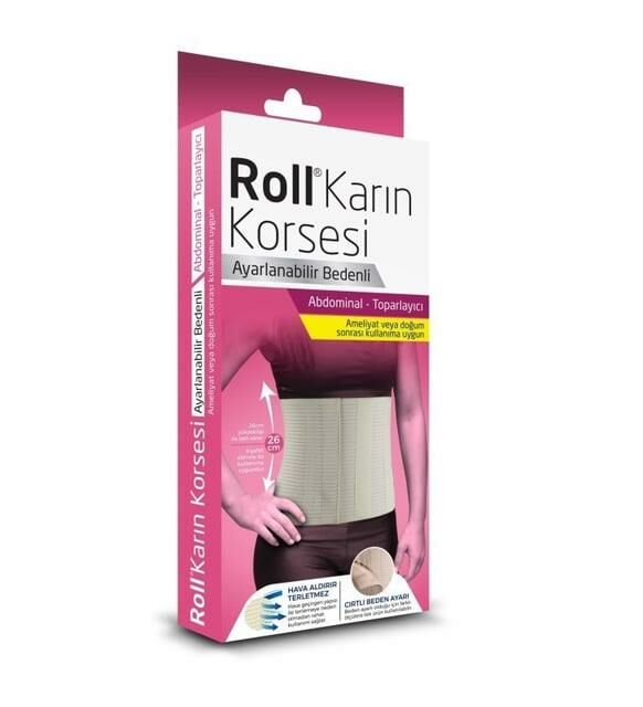 Roll Medikal Karın Korsesi | One Size