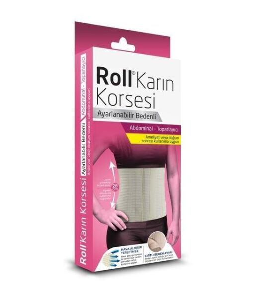 Roll Medikal Karın Korsesi | One Size