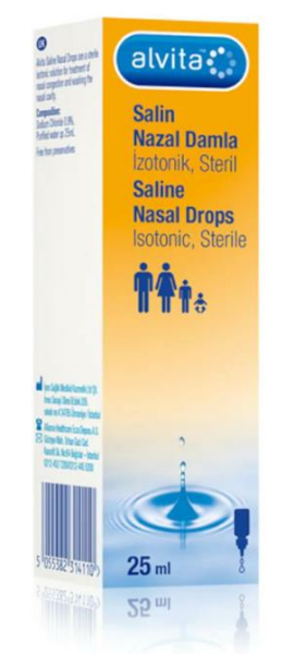 Alvita Nazal Damla 25ml