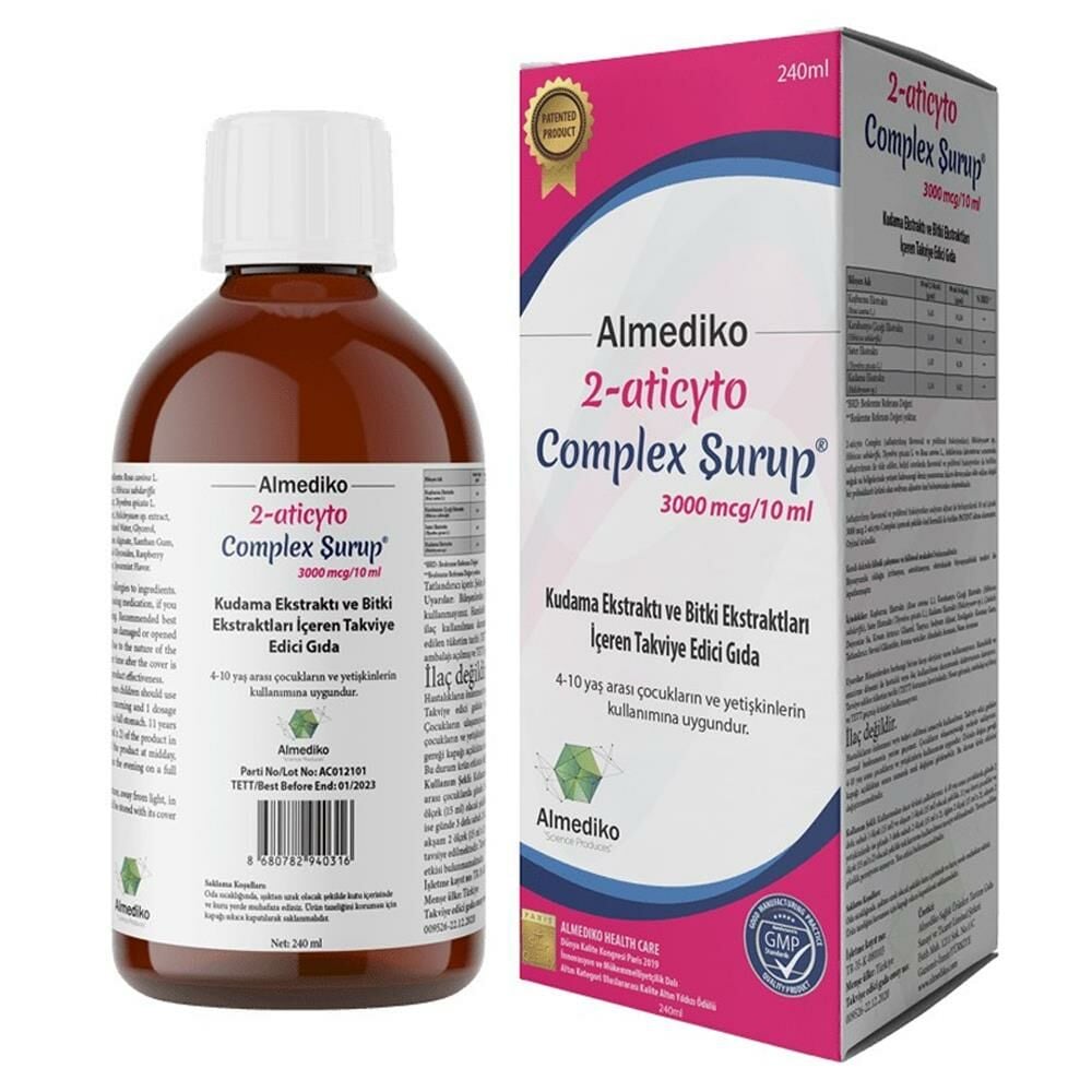 Almediko 2-Aticyto Complex Şurup 240ml