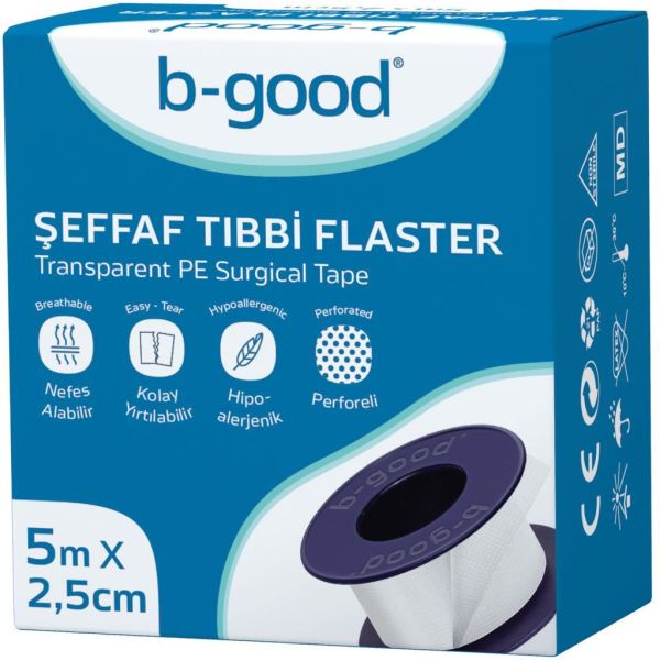 B-Good Esnek Tıbbi Flaster 5mx25mm