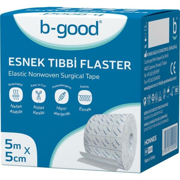 B-Good Esnek Tıbbi Flaster 5mx5cm