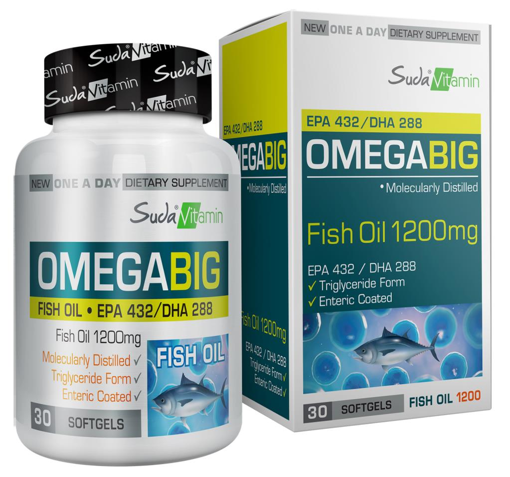 Suda Vitamins Omegabig 30 Softgel