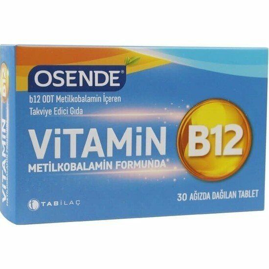 Osende Vitamin B12 30 Tablet