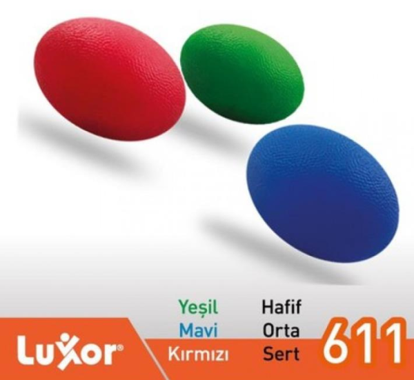 Luxor Silikon El Rehabilitasyon Topu | Hafif (611)