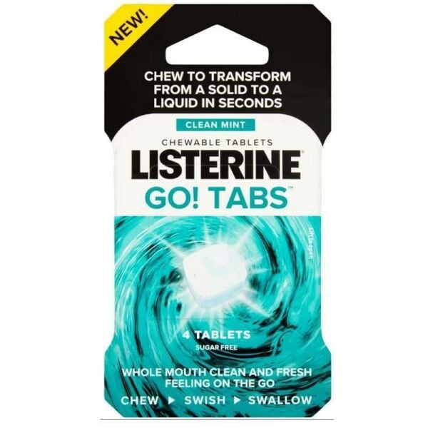Listerine Go Tabs 4 Kapsül