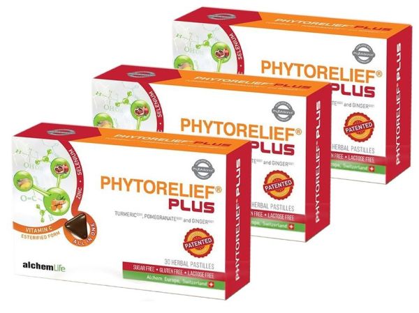 Alchem PhytoRelief Plus Herbal Pastil 30 Adet | 3 Adet