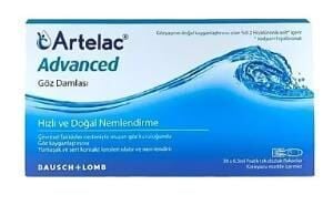 Bausch&Lomb Artelac Advanced Göz Damlası %0.2 0.5ml | 30 Flakon