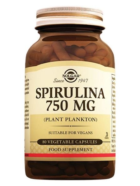 Solgar Spirulina 750mg 80 Tablet