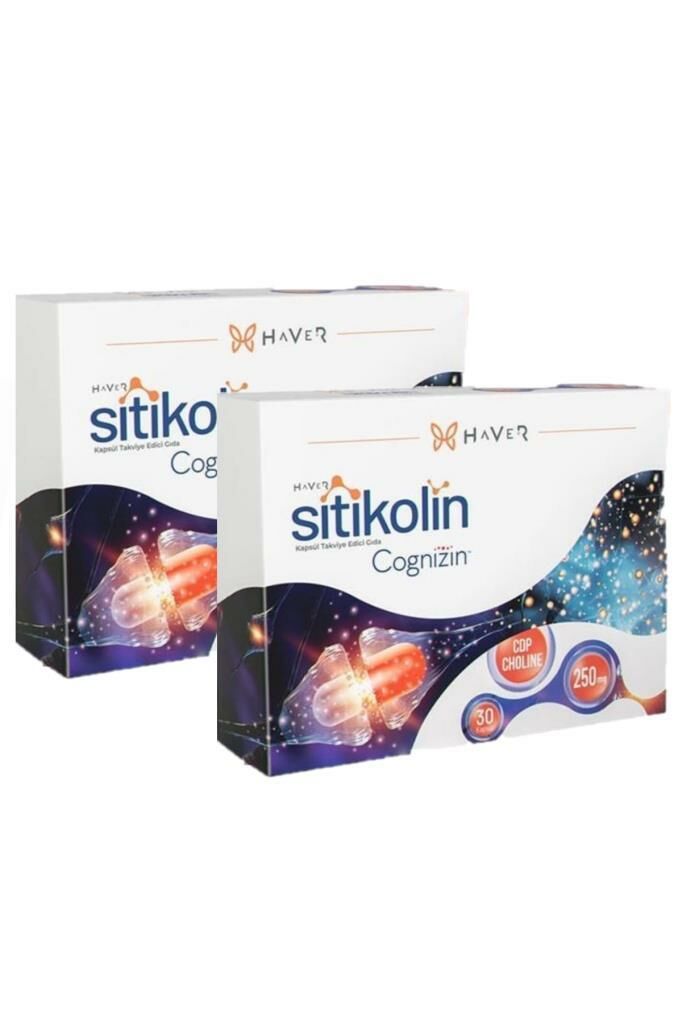 Haver Sitikolin Cognizin 30 Kapsül | 2 Adet