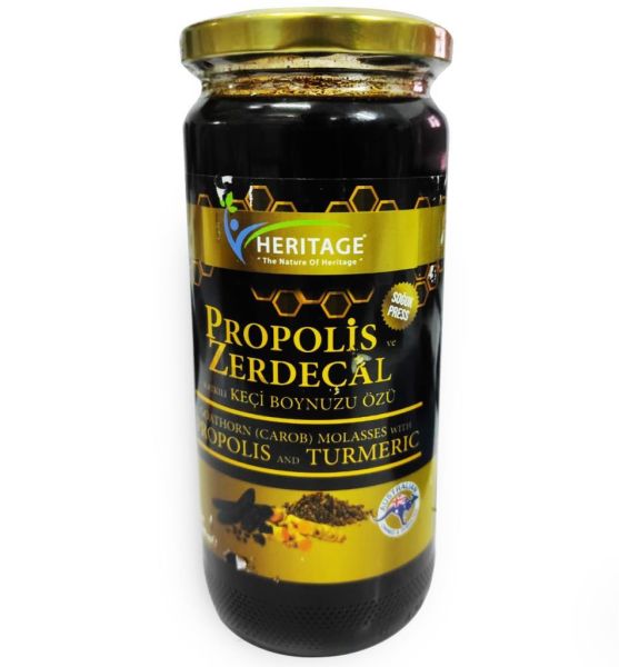Heritage Propolis ve Zerdeçal Katkılı Soğuk Press Keçi Boynuzu Özü 640g