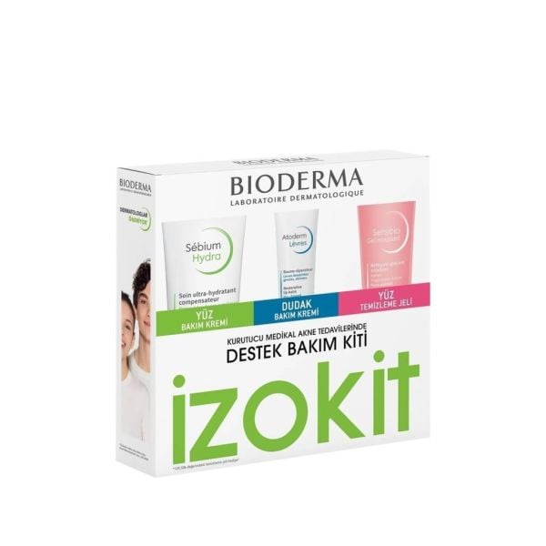 Bioderma Sebium İzokit (Sebium Hydra-Atoderm Levres-Sensibio-Foaming Gel)