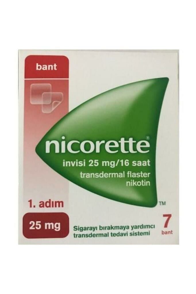Nicorette Invisi Nikotin Bandı 1.Adım 25mg 7 Bant