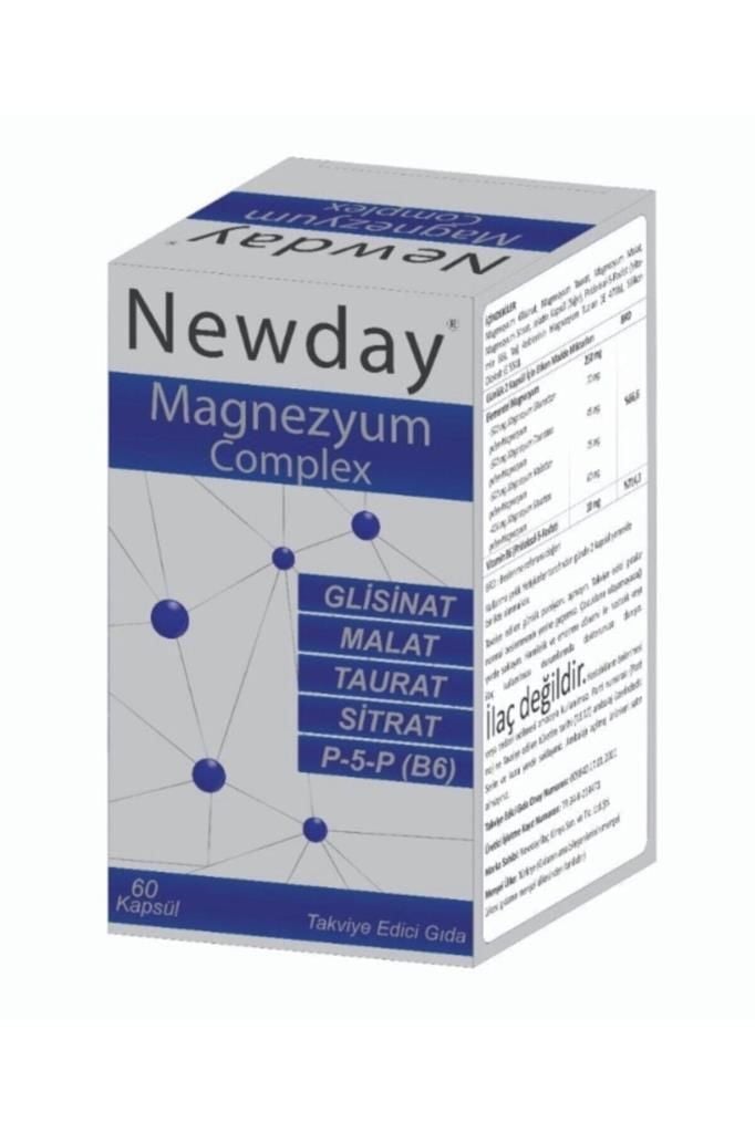 Newday Magnezyum Complex 60 Kapsül