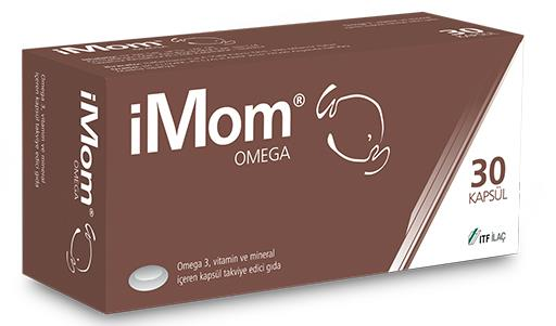 iMom Omega-3 30 Kapsül