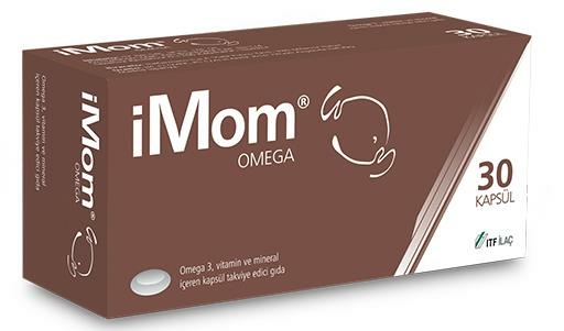 iMom Omega-3 30 Kapsül