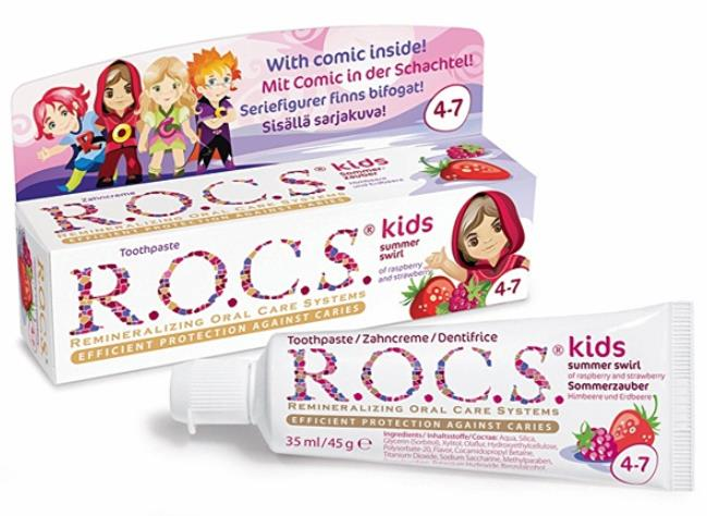 Rocs Kids 4-7 Yaş Yaz Esintisi Diş Macunu 35 ml