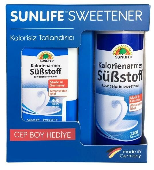 Sunlife Substoff Tatlandırıcı 1200 Tablet | Cep Boy Hediyeli
