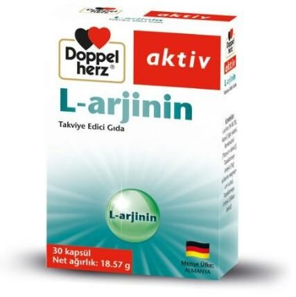 Doppelherz Aktiv L-Arjinin 500mg 30 Kapsül