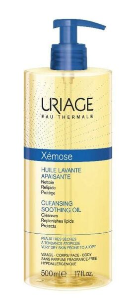 Uriage Xemose Cleansing Soothing Oil 500ml | Temizleme Yağı