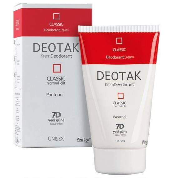 Deotak Deodorant Cream Classic 35ml | Normal Cilt