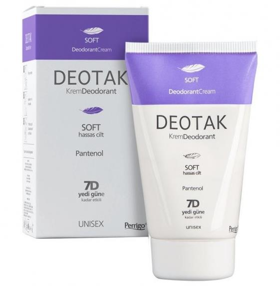 Deotak Deodorant Cream Soft 35ml | Hassas Cilt