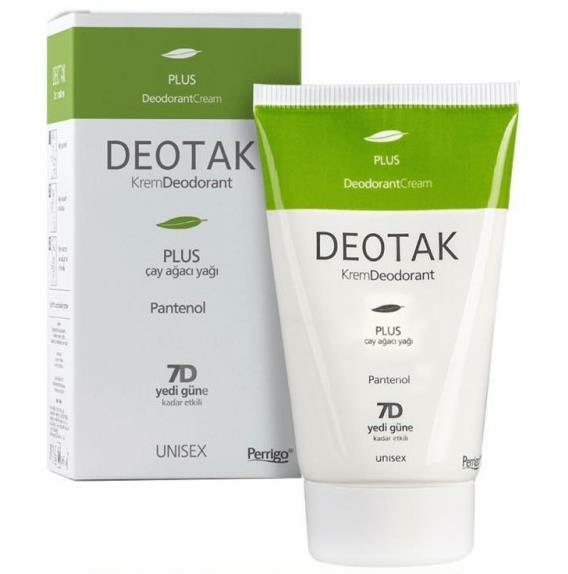 Deotak Deodorant Cream Plus 35ml | Çay Ağacı Yağı İçeren