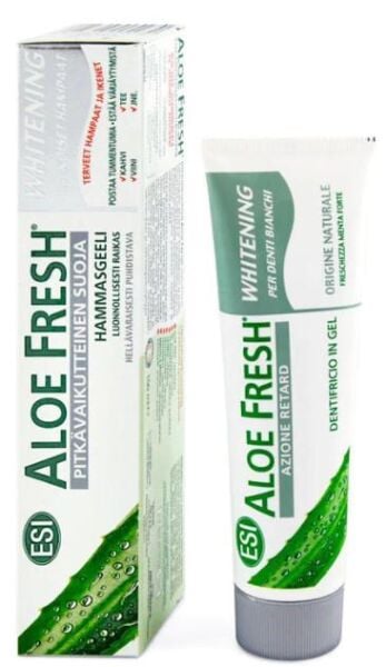 Aloe Fresh Whitening Diş Macunu 100ml | Beyazlatma Etkili