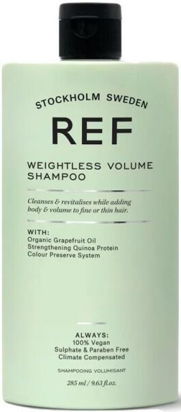 REF Weightless Volume Shampoo 285ml