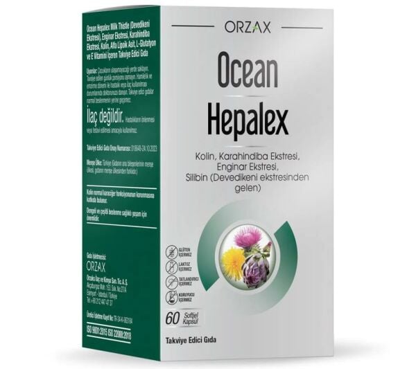 Orzax Ocean Hepalex 60 Kapsül