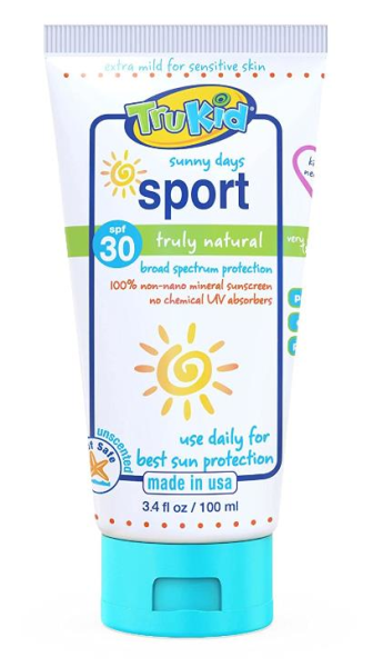 TruKid Sport Water Resistant Sun Cream SPF30 100ml | Çocuklara Özel Güneş Kremi
