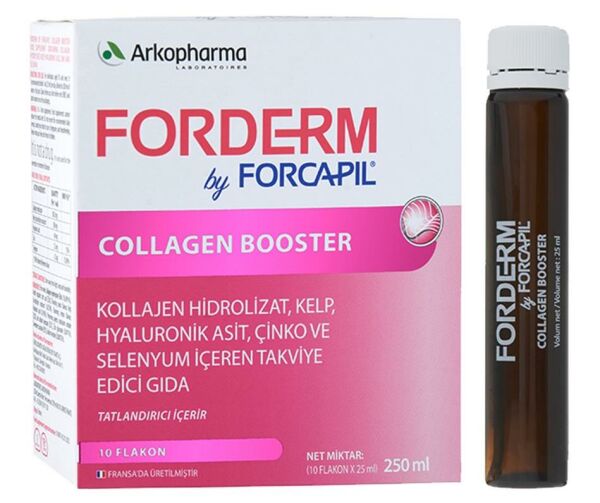 Forcapil Forderm Collagen Booster 10 Adet x 25ml