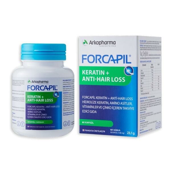 Forcapil Keratin + Anti-Hair Loss 60 Kapsül