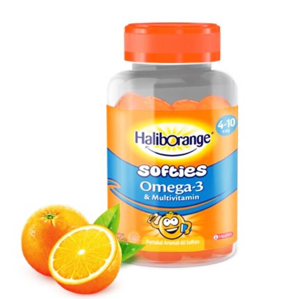 Haliborange Omega 3 & Multivitamin 60 Softjel