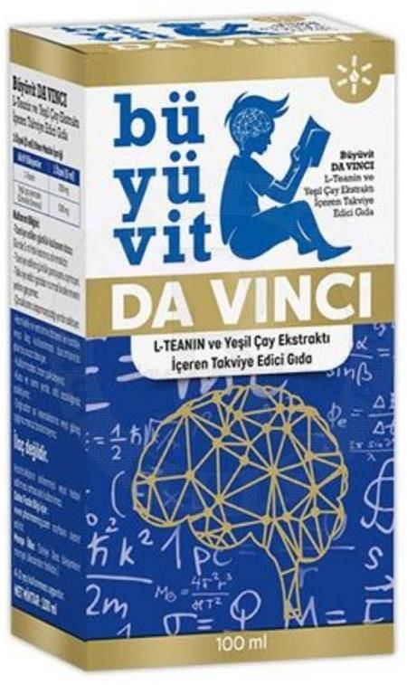 Büyüvit Da Vinci Şurup 100ml | L-Teanin