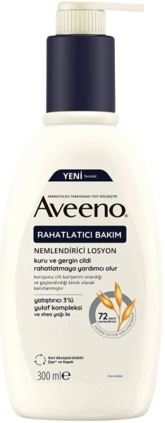 Aveeno Skin Relief Nourishing Lotion 500ml | Kuru Ciltler için Besleyici Losyon