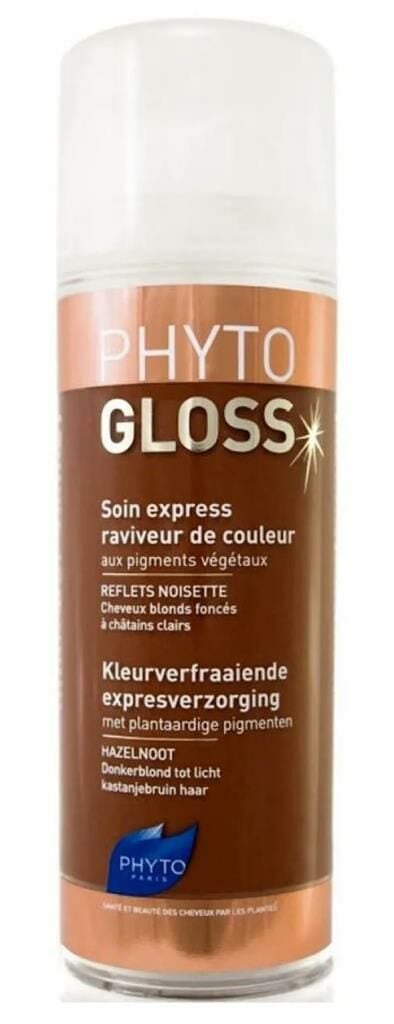 Phyto Gloss Hazelnoot | Saç Rengini Belirginleştiren Boya Sonrası BakımKoyu Sarı ve Açık Kestane