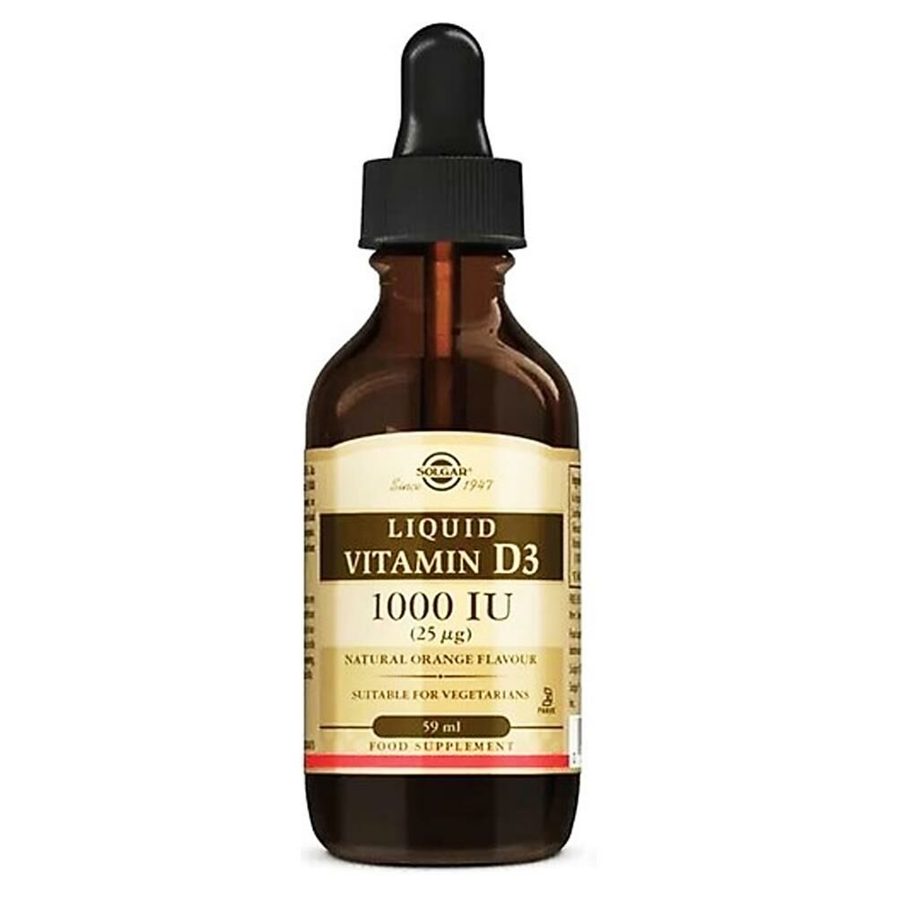 Solgar Vitamin D3 1000IU Liquid 59ml Visante
