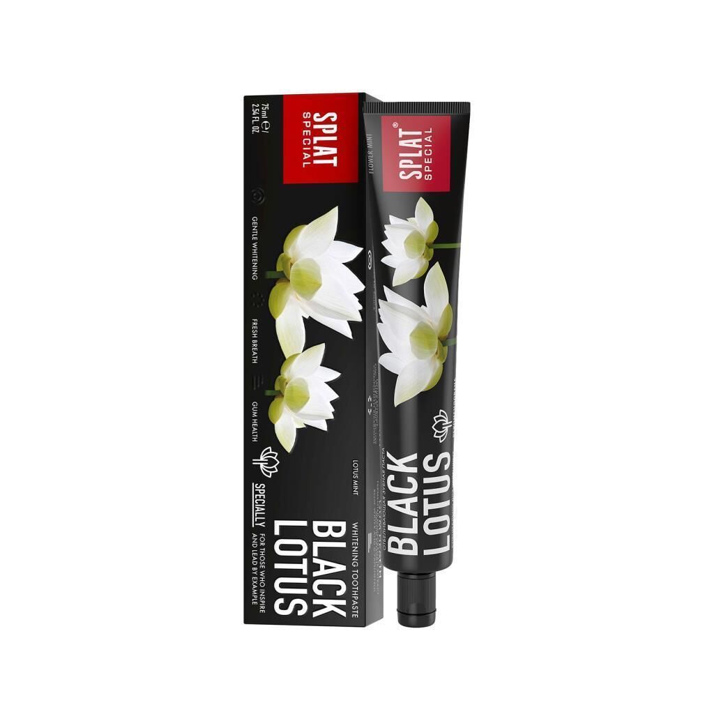 Splat Special Diş Macunu Black Lotus 75ml | Bambu Kömürü Etkili Beyazlık