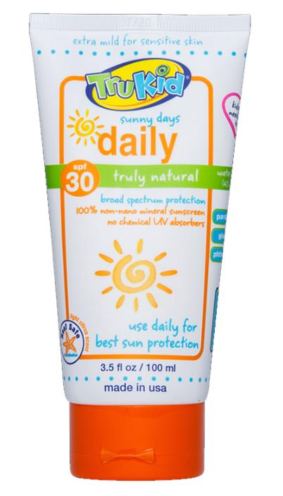 TruKid Sunny Days Daily SPF30 100ml | Çocuklar için Güneş Losyonu