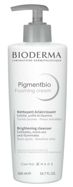 Bioderma Pigmentbio Foaming Cream 500ml | Leke Karşıtı Peeling Etkili Yüz Temizleyici