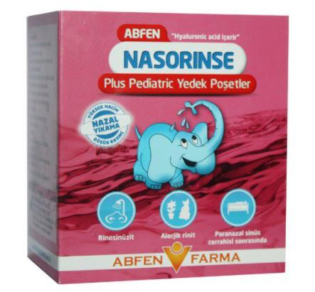 Abfen Sinus Rinse Pediatrik Plus Nazal Yıkama Yedek Poşet 50 Adet
