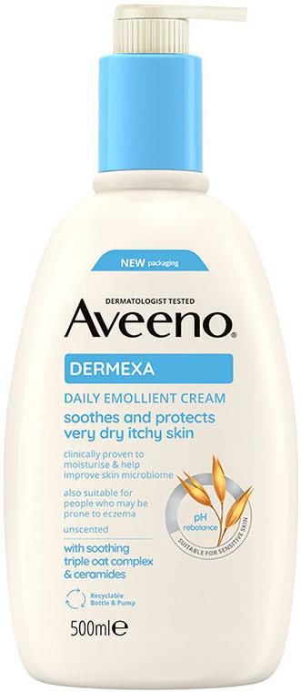 Aveeno Dermexa Daily Emollient Cream 500ml | Atopik Cilt Nemlendirici